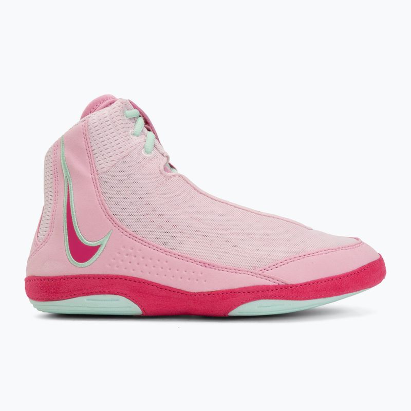 Zápasnícke topánky Nike Inflict 4 pink foam/desert pink/pink rise/rrtic green 2