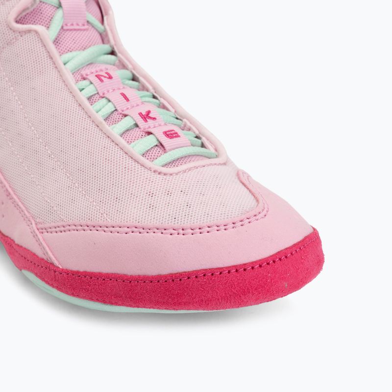 Zápasnícke topánky Nike Inflict 4 pink foam/desert pink/pink rise/rrtic green 7