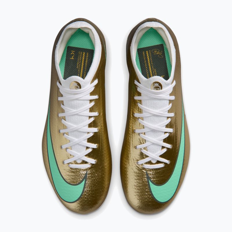 Detské kopačky Nike Jr. Vapor 17 Pro "Kylian Mbappé" Metallic Gold/Green Glow 3