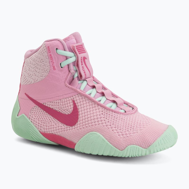 Zápasnícke topánky Nike Tawa pink foam/pink rise/arctic green/desert pink