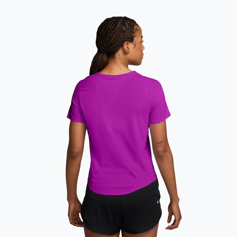 Dámske bežecké tričko Nike AeroSwift Dri-Fit ADV vivid purple/purple pulse 2