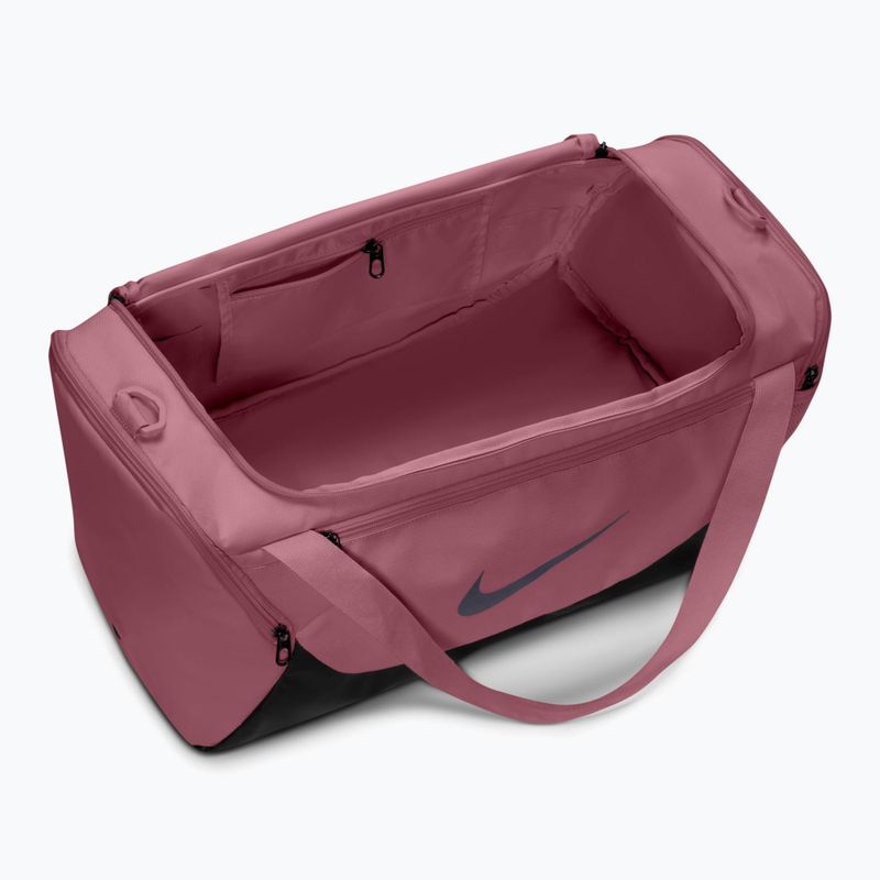 Tréningová taška Nike Brasilia 40 l pink smoke/black/gridiron 4