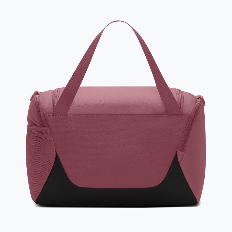 Tréningová taška Nike Brasilia Duffel Extra Small 24 l pink smoke/black/gridiron 2