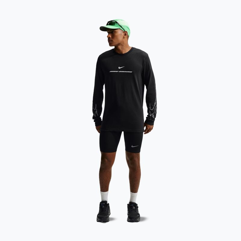 Pánske bežecké tričko longsleeve Nike Dri-Fit black 2