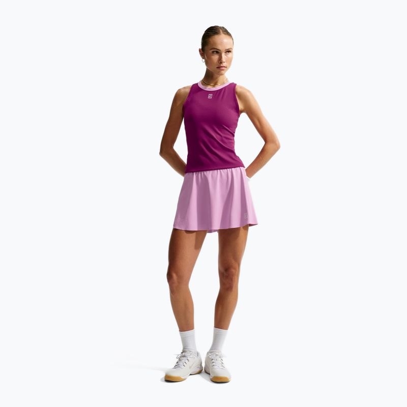 Detské tenisové tričko Nike Court Advantage true berry/white 2