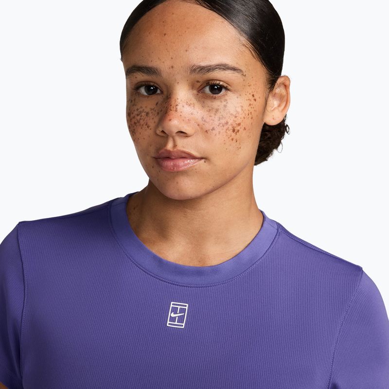 Dámske tenisové tričko Nike Court Advantage dark iris/white 3