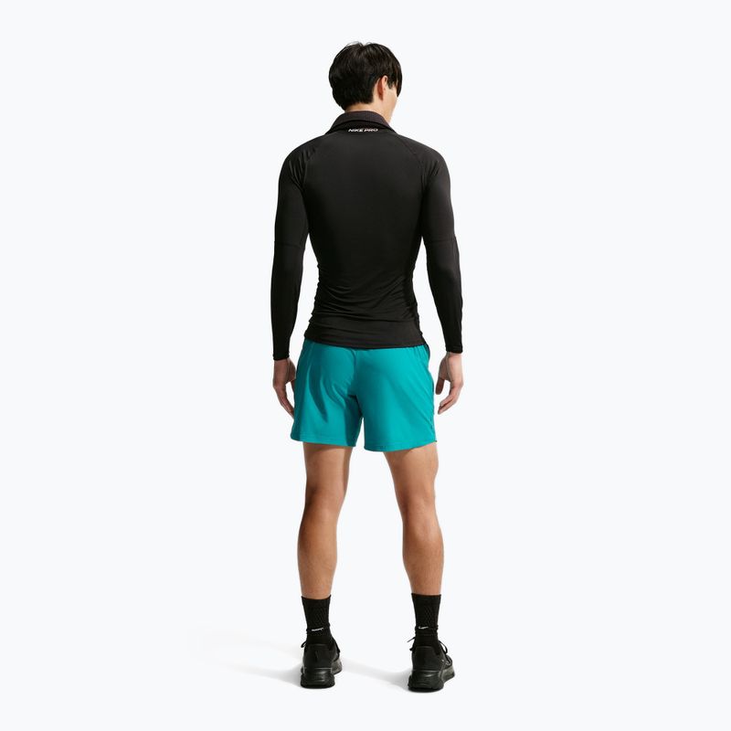 Pánske šortky Nike Pro Training Dri-Fit 6" energy/bright spruce 3