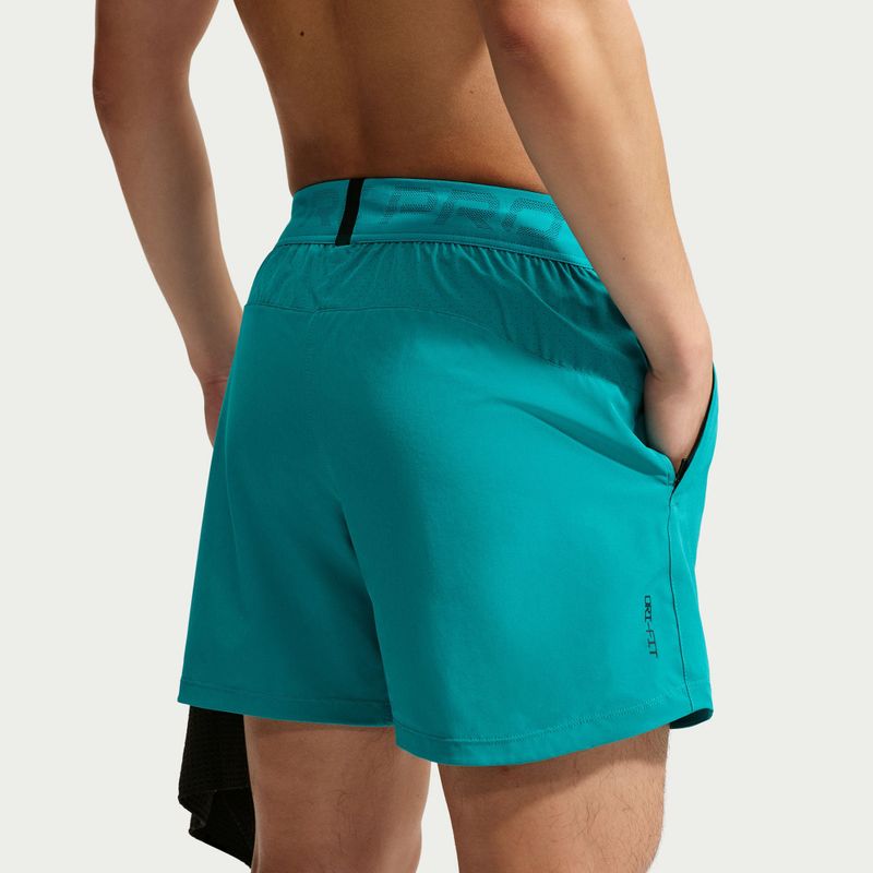 Pánske šortky Nike Pro Training Dri-Fit 6" energy/bright spruce 5
