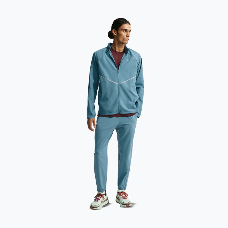 Pánske bežecké nohavice Nike Miler Dri-Fit Woven smokey blue/cerulean 2