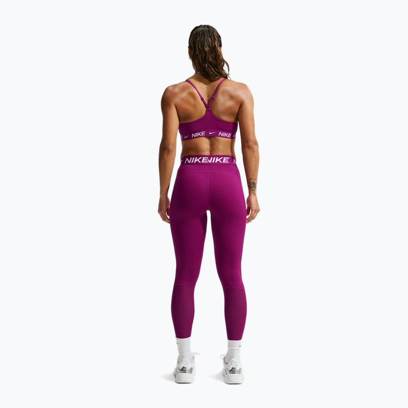 Dámska fitness podprsenka Nike Dri-Fit Indy Light Support true berry 3