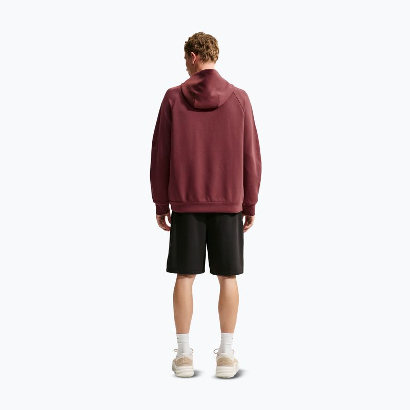 Pánska tréningová mikina Nike 24.7 ImpossiblySoft Light Boulder/Black/Burgundy Crush 3