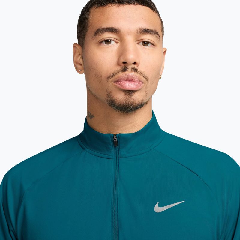 Pánska bežecká mikina Nike Stride 1/4 Zip Dri-Fit bright spruce 3