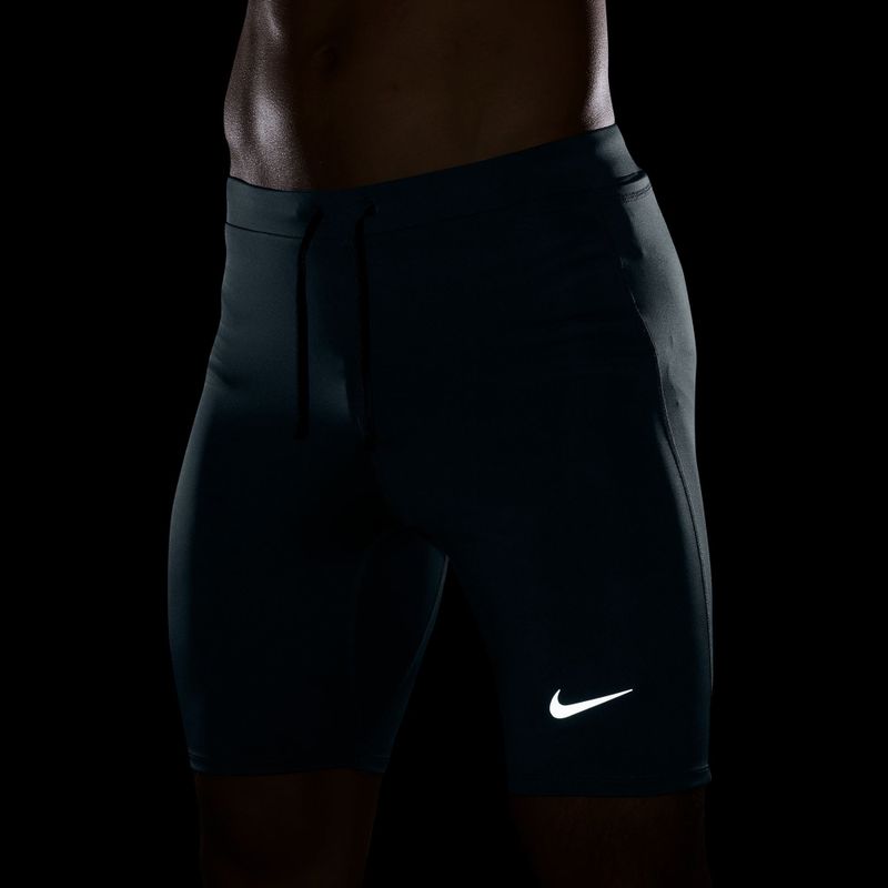 Pánske bežecké šortky Nike Fast Dri-Fit Brief Lined 1/2 Tight smokey blue 7