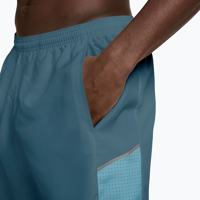 Pánske šortky Nike Miler Dri-Fit 7" smokey blue/cerulean 4