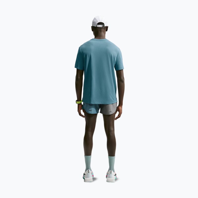 Pánske bežecké tričko Nike Miler Dri-Fit UV smokey blue 3