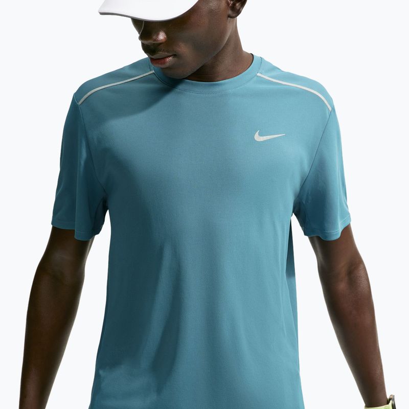 Pánske bežecké tričko Nike Miler Dri-Fit UV smokey blue 4