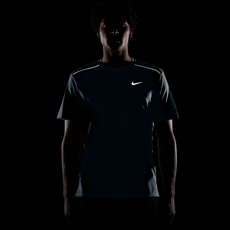 Pánske bežecké tričko Nike Miler Dri-Fit UV smokey blue 7