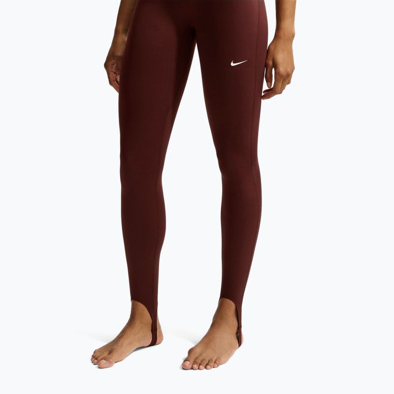 Dámske tréningové legíny Nike One mystic dates/white 4