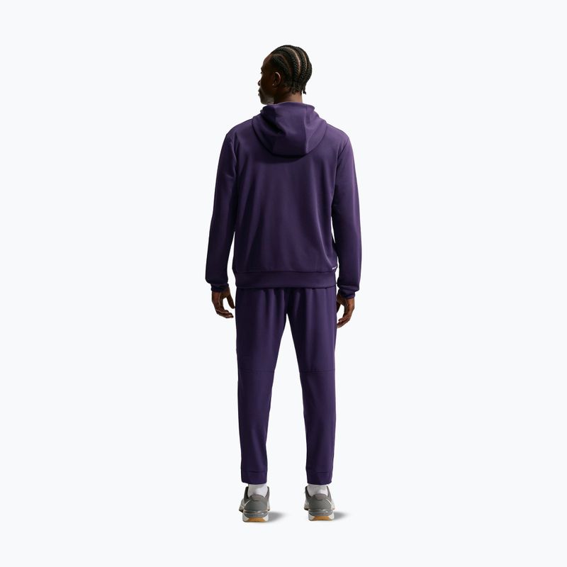 Pánske nohavice Nike Unlimited Dri-Fit Zippered Cuff Purple Dynasty/Black/Purple Dynasty 3