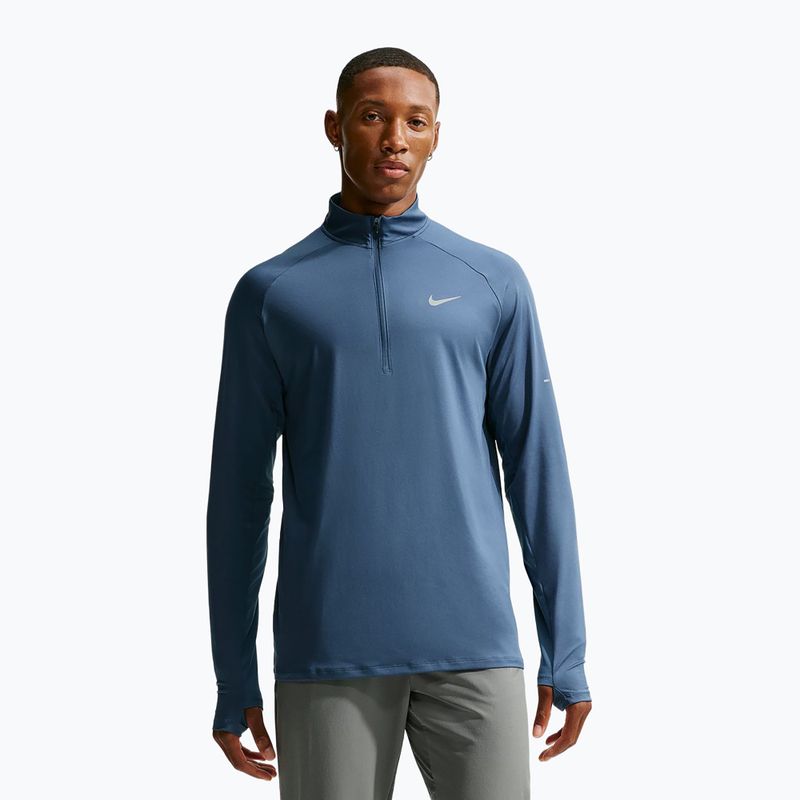 Pánska bežecká mikina Nike Stride 1/4 Zip Dri-Fit new slate