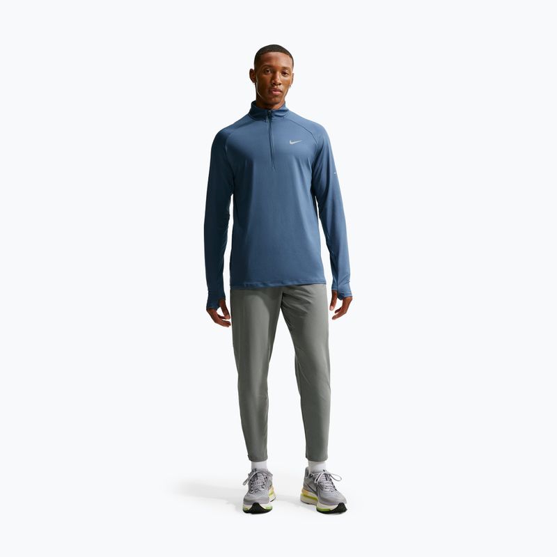 Pánska bežecká mikina Nike Stride 1/4 Zip Dri-Fit new slate 2