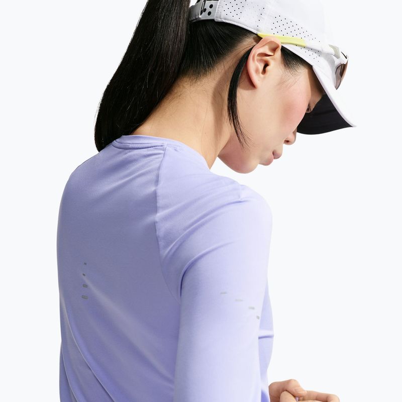 Dámske bežecké tričko longsleeve Nike Swift Dri-FIT UV LS purple pulse 6