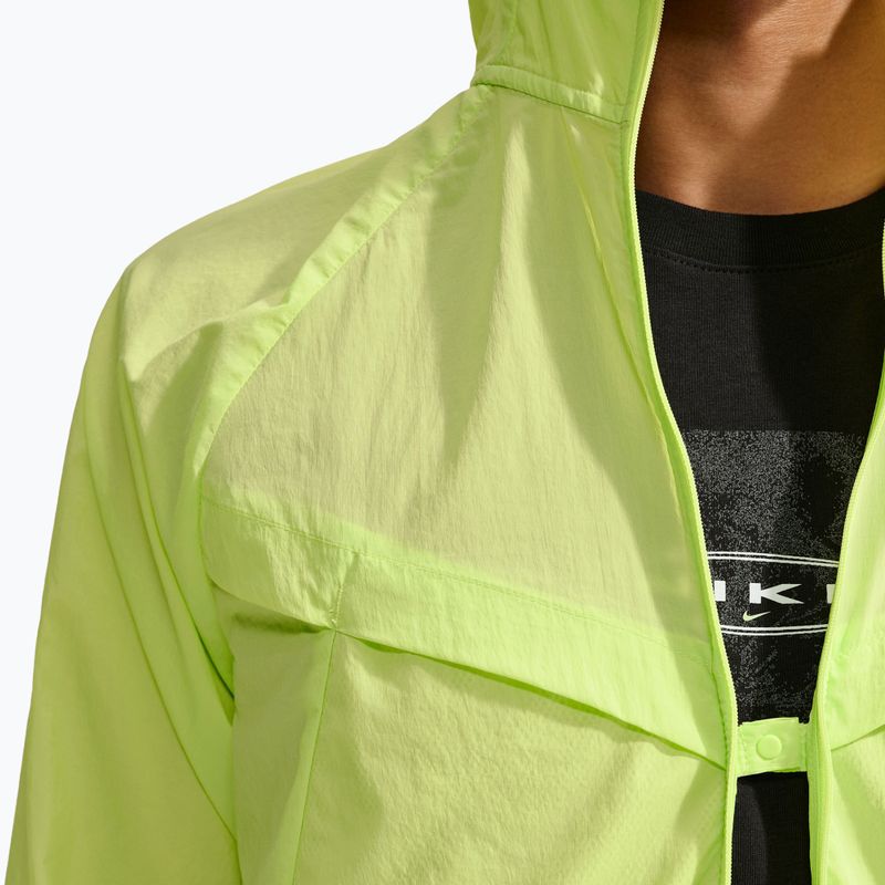 Pánska bežecká bunda Nike Stride Repel UV light lemon twist 8