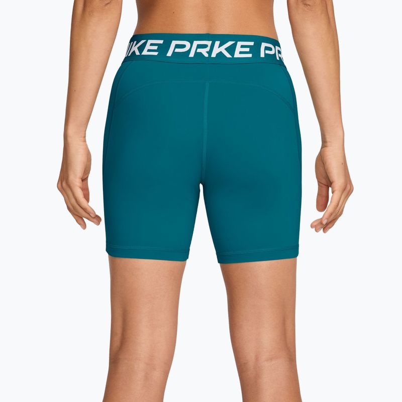 Dámske šortky Nike Pro 365 bright spruce/white 2