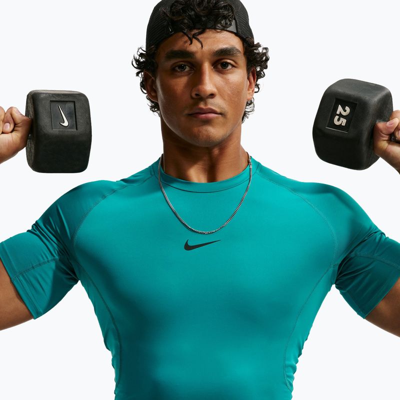 Pánske tréningové tričko Nike Pro Dri-Fit Tight SS Fitness energy/black 6
