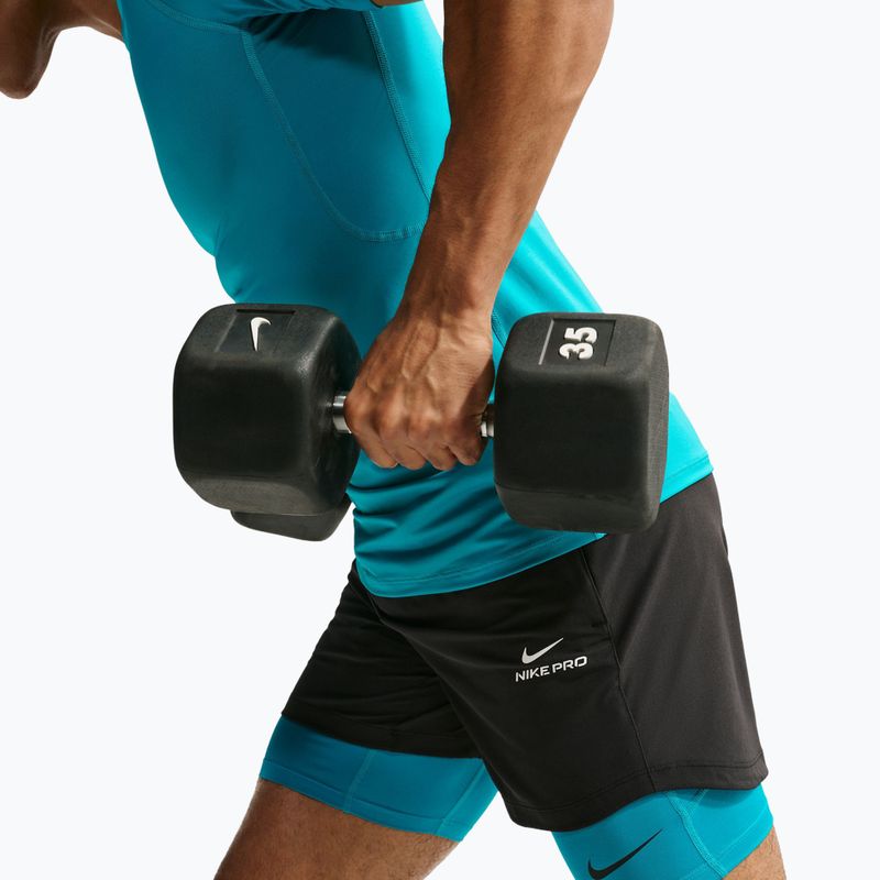 Pánske tréninkové šortky Nike Pro Dri-Fit Fitness Long energy/black 7