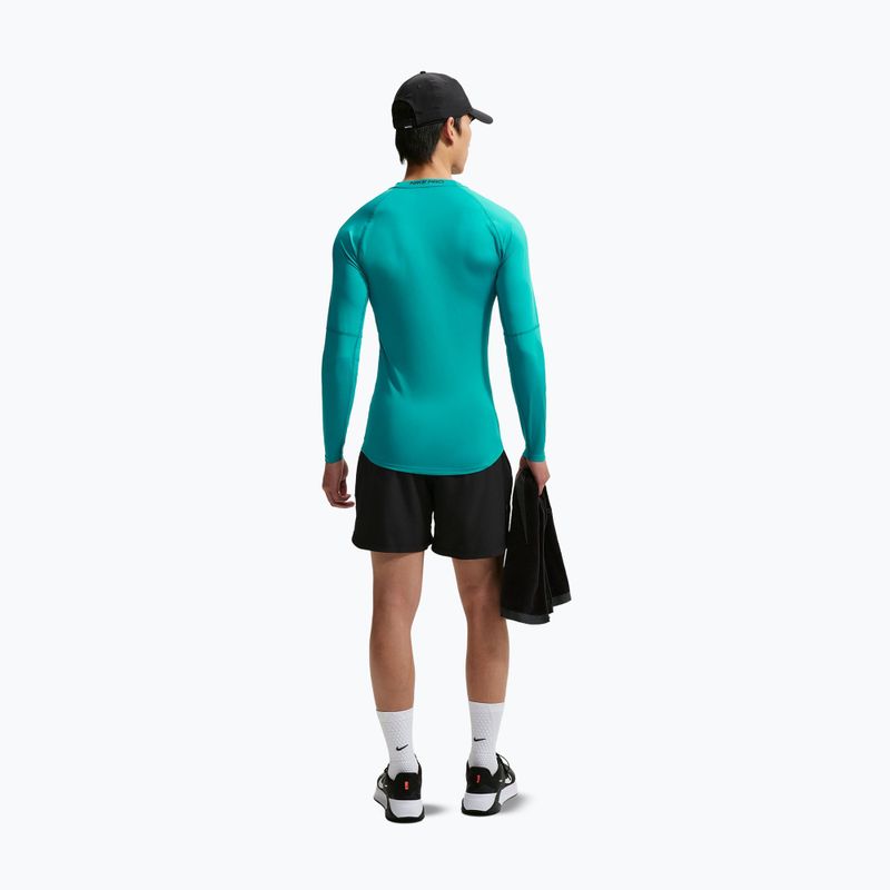Pánske tréningové tričko longsleeve Nike Pro Dri-Fit Tight Fitness energy/black 3