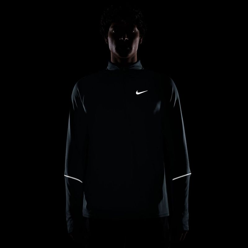 Pánska bežecká mikina Nike Miler Dri-Fit UV 1/2 Zip smokey blue 4