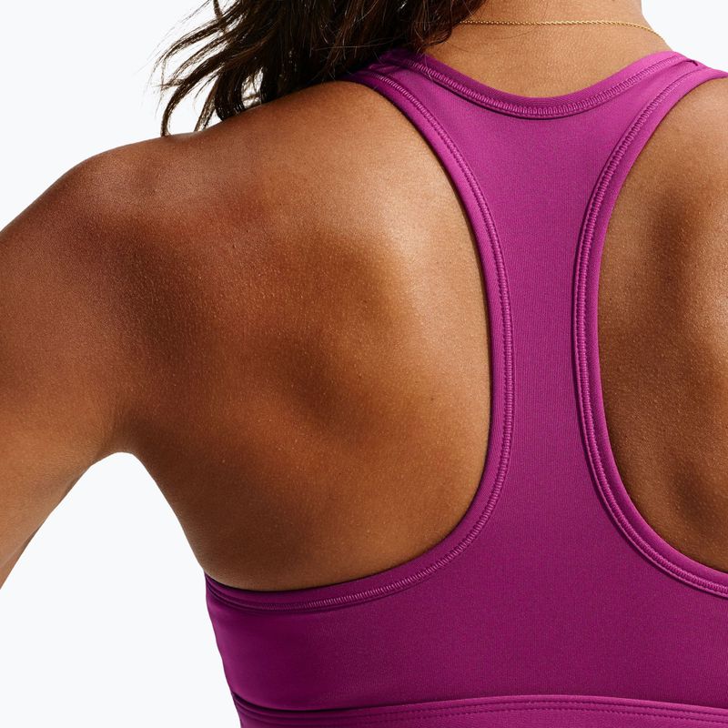 Dámska fitness podprsenka Nike Swoosh Medium Support true berry/white 6