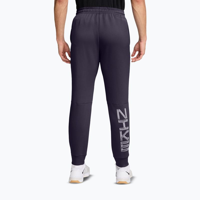 Pánske nohavice Nike Flex Dri-Fit UV Fleece purple dynasty/white 2