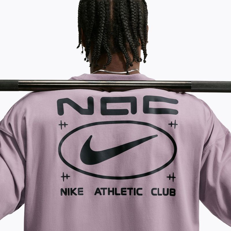 Pánske tréningové tričko Nike N.A.C. purple smoke/black 5