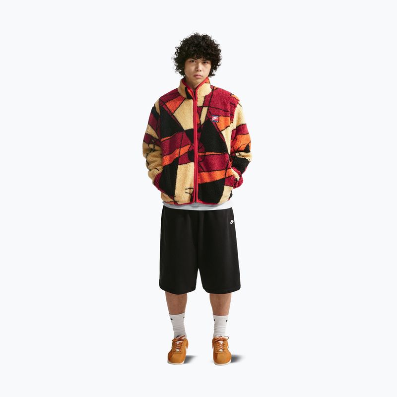 Pánska bunda Nike Club Winterized Full-Zip university red/soft yellow/black 2