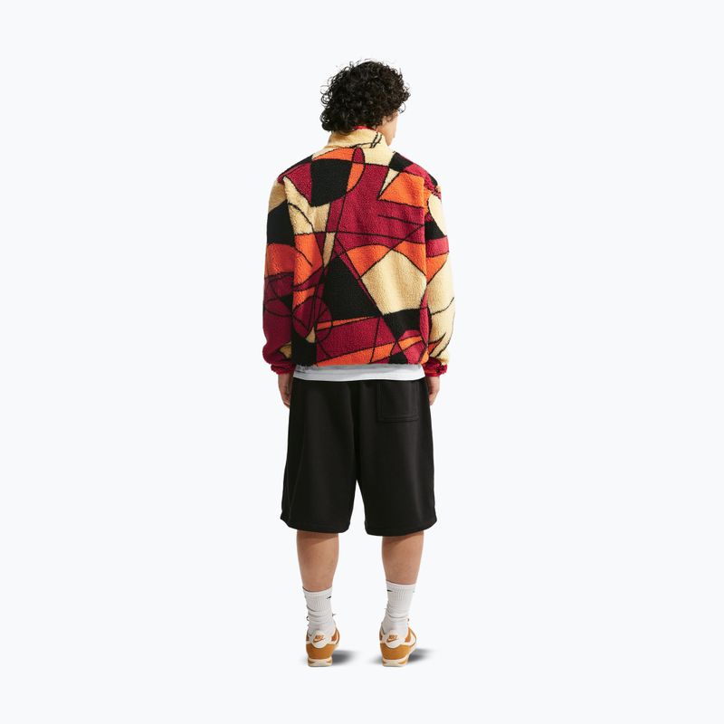 Pánska bunda Nike Club Winterized Full-Zip university red/soft yellow/black 3