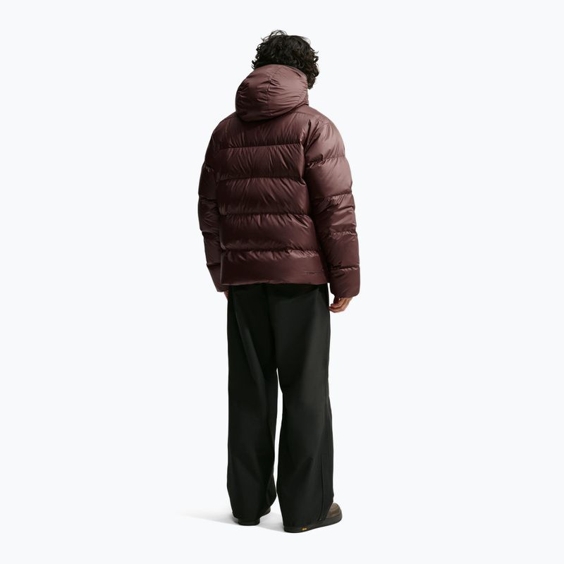 Pánska páperová bunda Nike Windrunner light chocolate/light chocolate/white 3