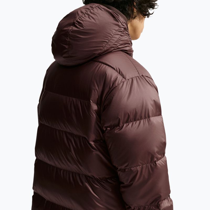 Pánska páperová bunda Nike Windrunner light chocolate/light chocolate/white 5