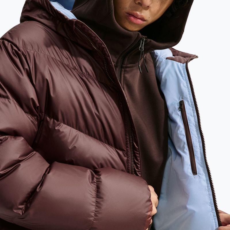 Pánska páperová bunda Nike Windrunner light chocolate/light chocolate/white 8