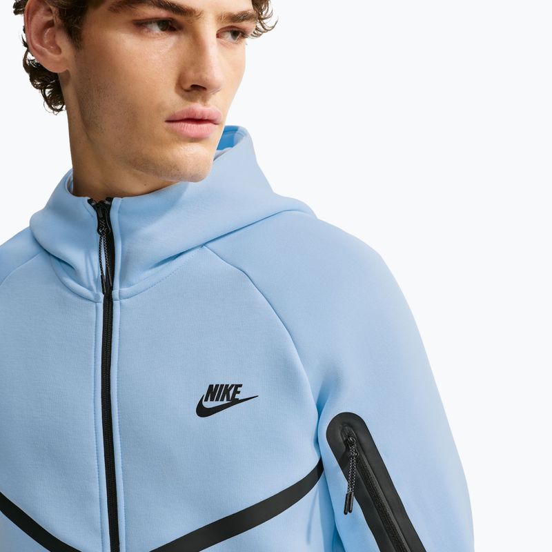 Pánska mikina Nike Tech Windrunner Full Zip ice blue/black 5
