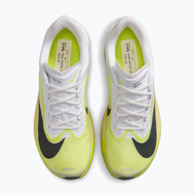 Pánske bežecké topánky Nike Zoom Fly 6 white/lemon venom/anthracite 3