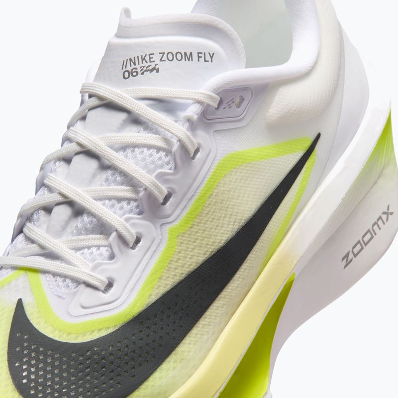 Pánske bežecké topánky Nike Zoom Fly 6 white/lemon venom/anthracite 5