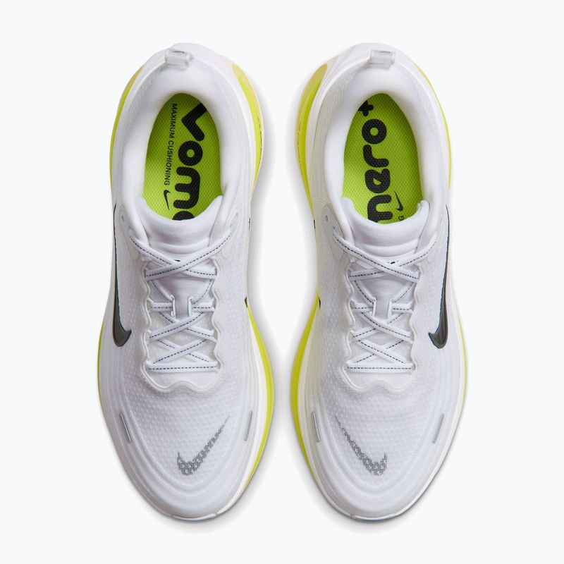 Pánske bežecké topánky Nike Vomero Plus white/lemon venom/electric yellow/black 4