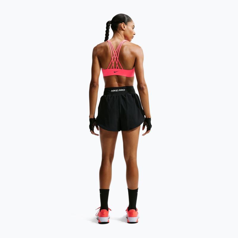 Fitness podprsenka Nike Indy Strappy laser crimson/black 3