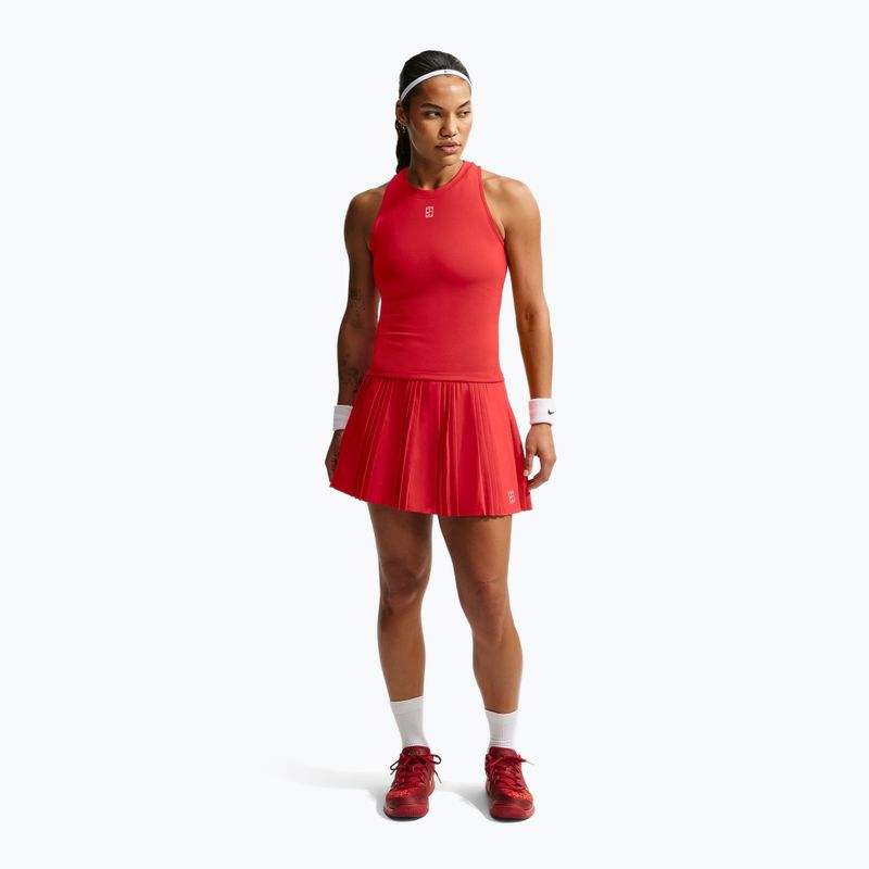 Tenisová sukňa Nike Court Advantage university red/white 2