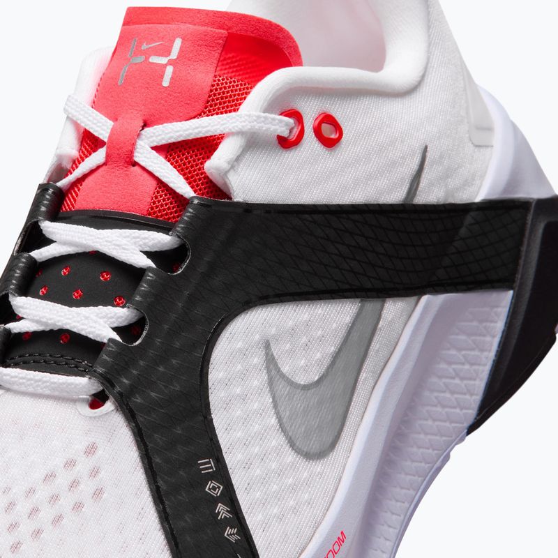 Pánske tréningové topánky Nike Hybrid RN white/black/metallic silver 5