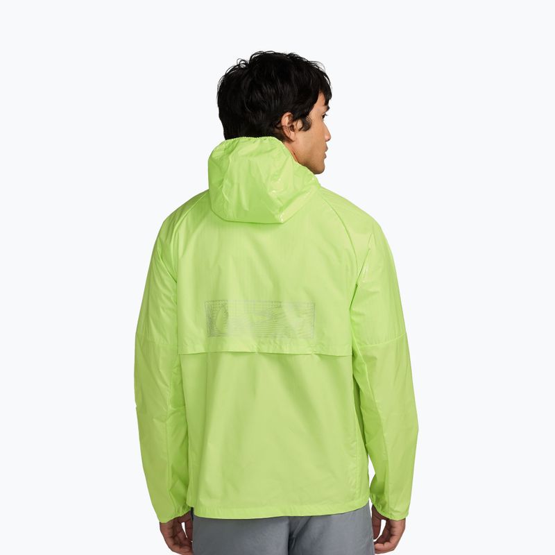 Pánska bežecká bunda Nike Miler Therma-Fit Repel Winterized light lemon twist/black 2