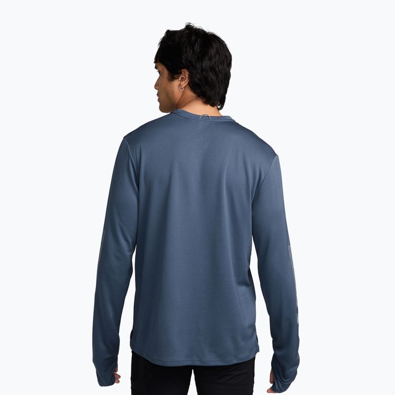 Pánske bežecké tričko longsleeve Nike Miler new slate 2