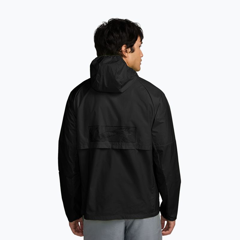 Pánska bežecká bunda Nike Miler Therma-Fit Repel Winterized black/black 2